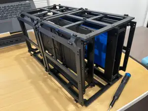 Twin Cube Frame and Case for Framework Mainboard (version 1)