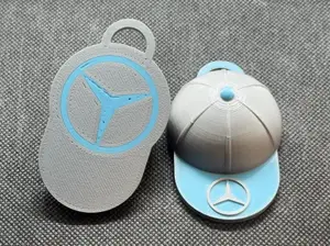 Mercedes Formula1 F1 Cap Keychain