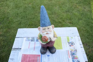 Gnome with snail