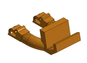 Angular Snake Head Phone Stand