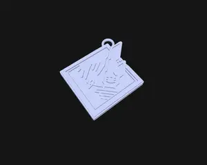 Jujutsu Kaisen Keychain: Toji