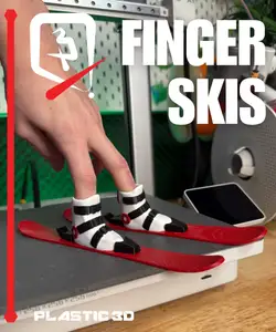 Finger skis