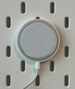 Minimalistic IKEA Skadis Apple MagSafe Charger Holder