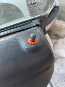volvo c70 door lock knob bezel