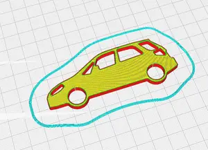 suzuki sx4 keychain