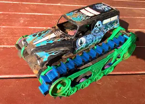 Grave Digger RC Tank Tread