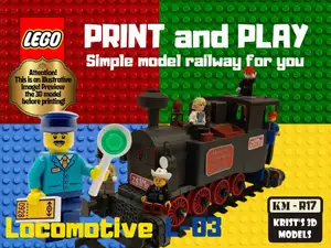 LEGO Locomotive L-03