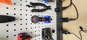 Vessel 220 Screw Driver holder for pegboard