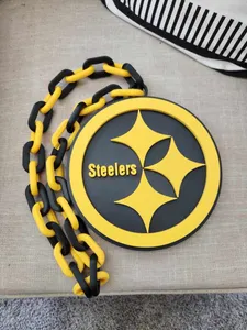 Pittsburgh Steelers Oversized Necklace, Pendant