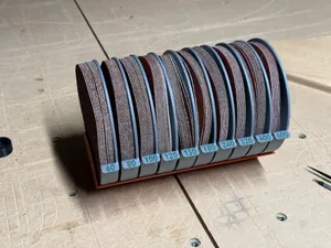 125mm Sandpaper Storage version 2