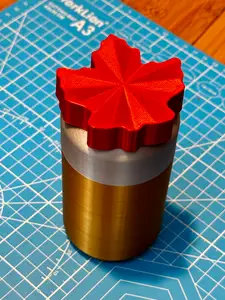 Canuck Christmas Maple Syrup Shipper