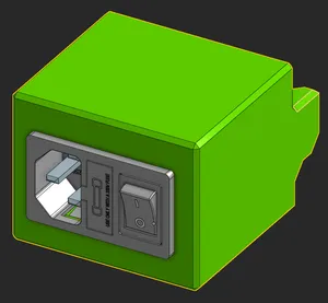 IEC320 C14 AC socket for PSU mount for Rat-Rig V-Minion