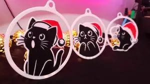 Cats Christmas Decorations