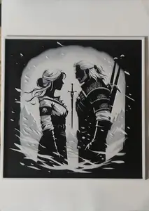 Geralt and Ciri The Witcher