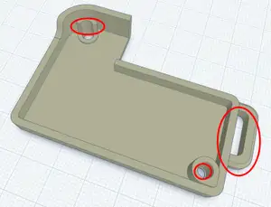 Super small Heltec Lora v3 case for Mestastic (Variant without inserts)