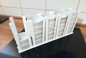 Modular Bowl Organizer / Stacker for 10 cm Ramekins