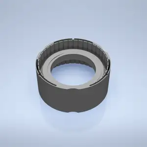 Threaded Prusament Masterspool DAS Filament (Diameter: 102 mm, Width: 47 mm, 3 zip tie pockets)