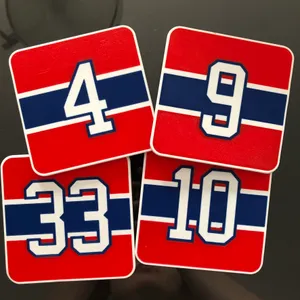 NHL Montreal Canadiens Coasters