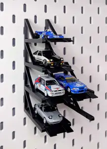1/64 Diecast Garage for Ikea Skadis