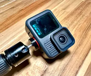 Base + washer for standard 1/4 selfie stick camera mount