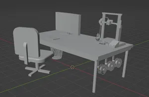 Mini Desk for models