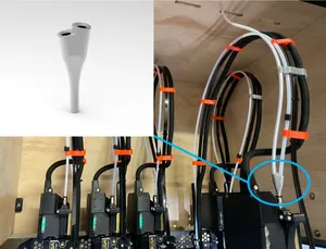 Y-Piece to enable a bypass to feed filament without or through a second PTFE-Pipe