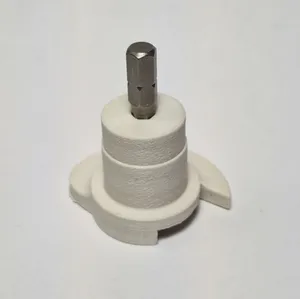 Power tool adapter for Mokalov hand crank coffee grinder