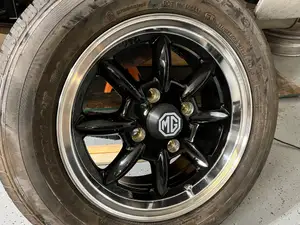 MG Logo Center Cap for VTO Wheels (Minilite, Watanabe)