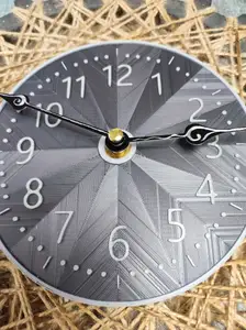 Very simple clock faces (clock dials) without g-codes