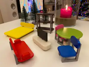 Dollhouse furniture (sample)