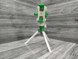 Tripod phone stand (3d printed 90-180-360 degree)