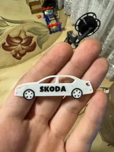 Skoda octavia a7 keychain
