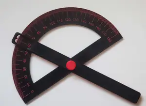 Protractor / Goniometer raised numbers, fully printed, no supports