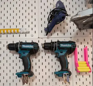 Skadis hooks for Makita drills/drivers