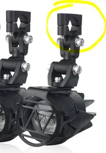 28mm bracket for cheap motorcycle lights