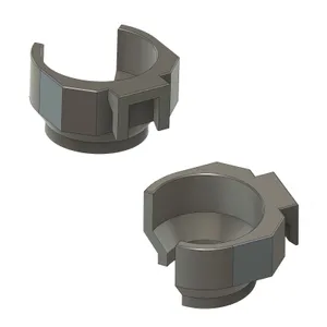 Water bottle holder for hamster cage