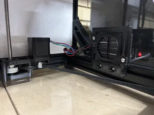 PTC Heater mount for 2040 or 4040 extrusion