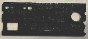Filament sample plate with detail information