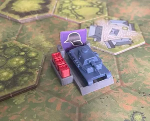 Memoir 44 Tank Tray With Health