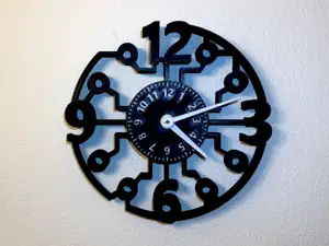 Large Numbers Clock