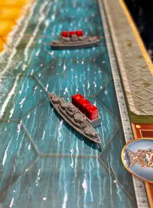Memoir 44 Battleship With Health Counter