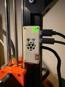 Pi Zero 2 W Top cover with through hole screw hole