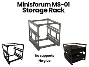Minisforum MS-01 Storage Rack