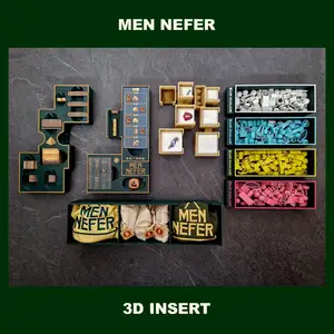 MEN NEFER - INSERT, EINSATZ, INLAY, ORGANIZER (fits promos)