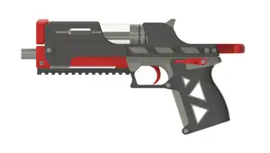 Cosmetic parts for Danspistol by Orion Blasters