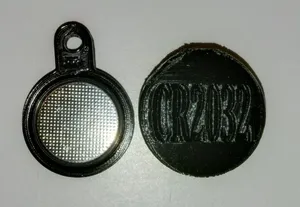 Backup CR2032 Battery Keychain