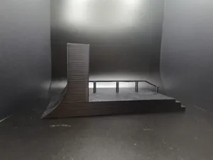 finger board ramp railing