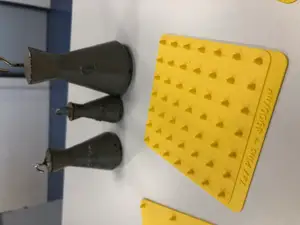 pressure demonstrator, physics model (parametric)