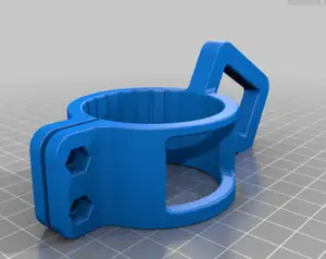 FDM Printable Elegoo Mars, Mars 2 & Mars 3 Build Plate Angled Holder