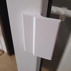 Balcony door handle with cover (unbreakable!)
